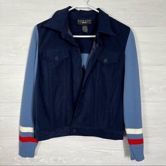 Norton Studio Blue Star Jacket - Picture 1 of 9